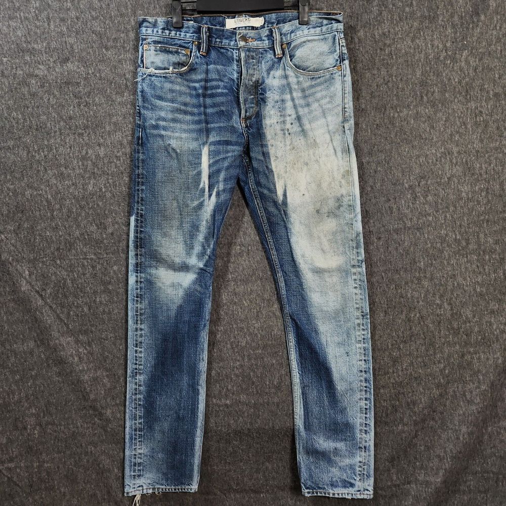 Lucky Legend Jean Selvedge Denim 32x32(33x32) 1 Authentic Paramount Skinny Japan